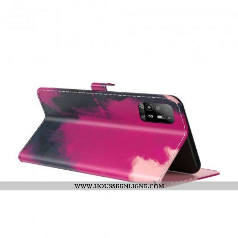 Housse Oppo A94 5G Aquarelle