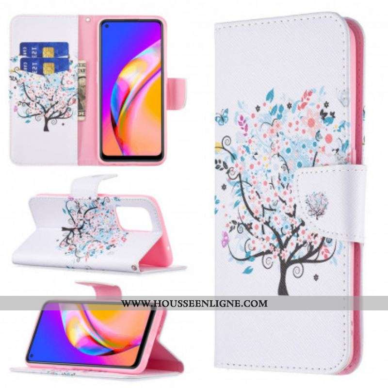 Housse Oppo A94 5G Flowered Tree