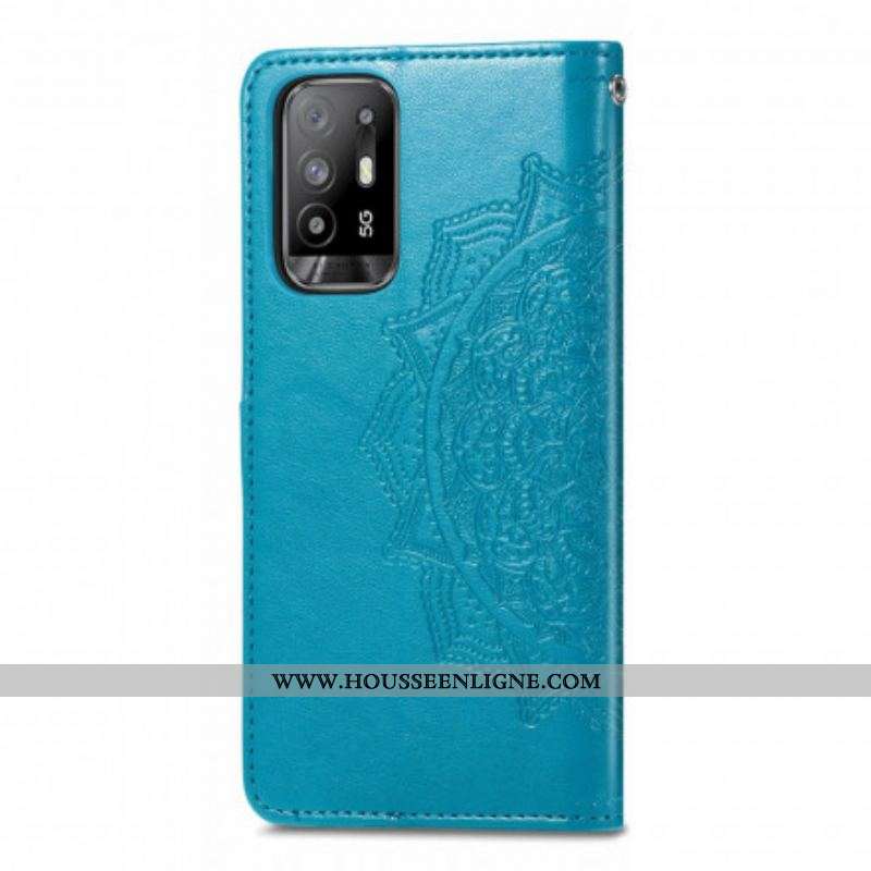 Housse Oppo A94 5G Mandala Moyen Age