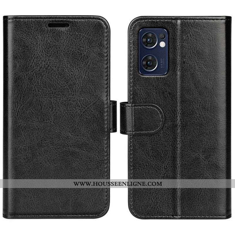 Housse Oppo Find X5 Lite Style Cuir Vintage