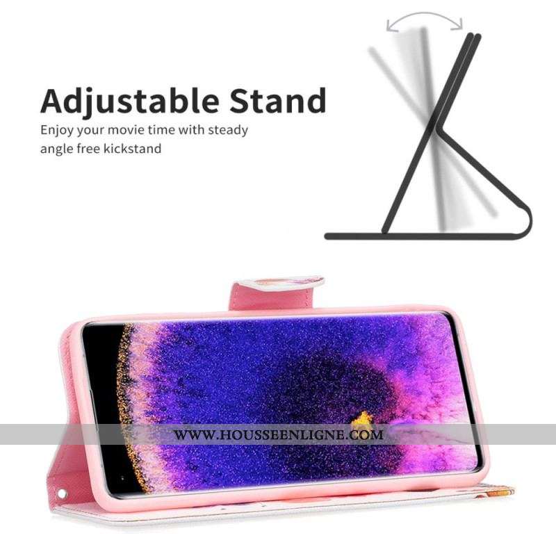 Housse Oppo Find X5 Papillons Aquarelle