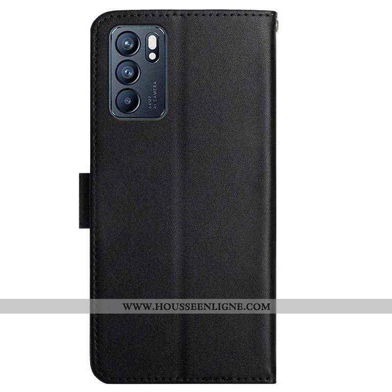 Housse Oppo Reno 6 5G Cuir Nappa Véritable