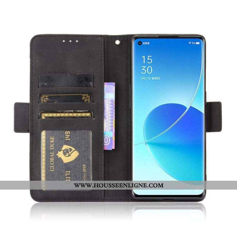 Housse Oppo Reno 6 Pro 5G Multi-cartes