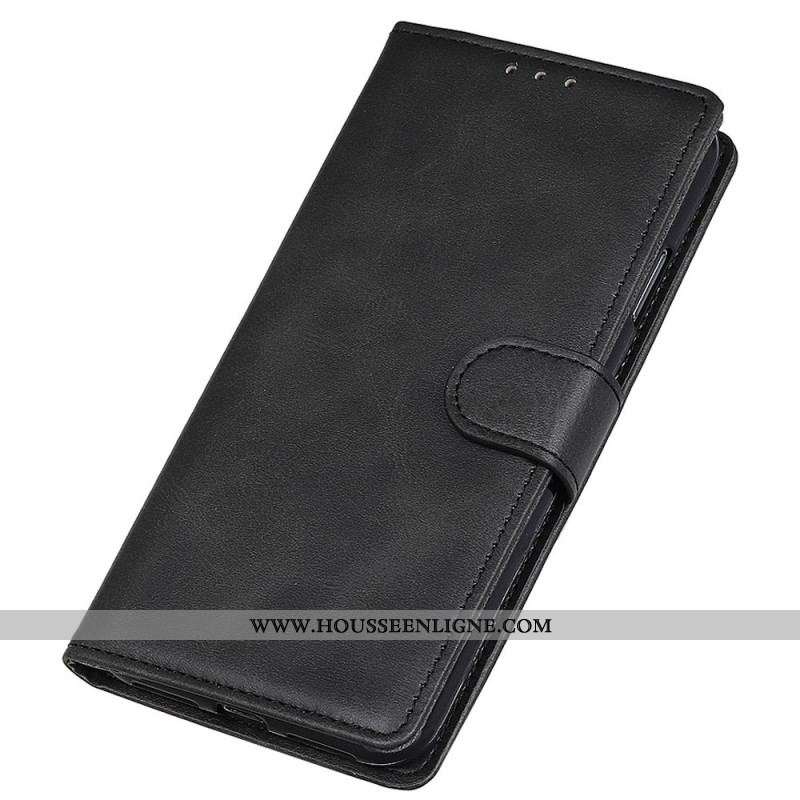 Housse Oppo Reno 7 Style Cuir Mat