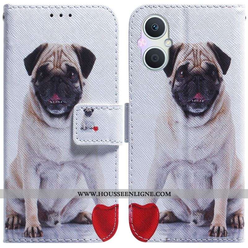 Housse Oppo Reno 8 Lite Pug Dog