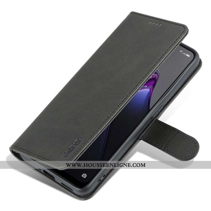 Housse Oppo Reno 8 Style Cuir AZNS