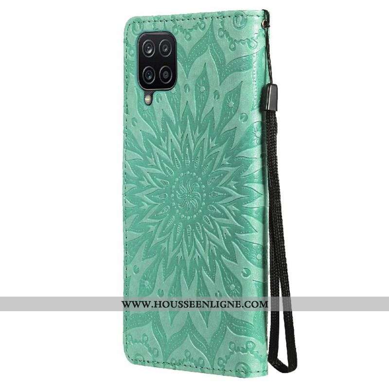 Housse Samsung Galaxy A12 / M12 Fleur de Soleil