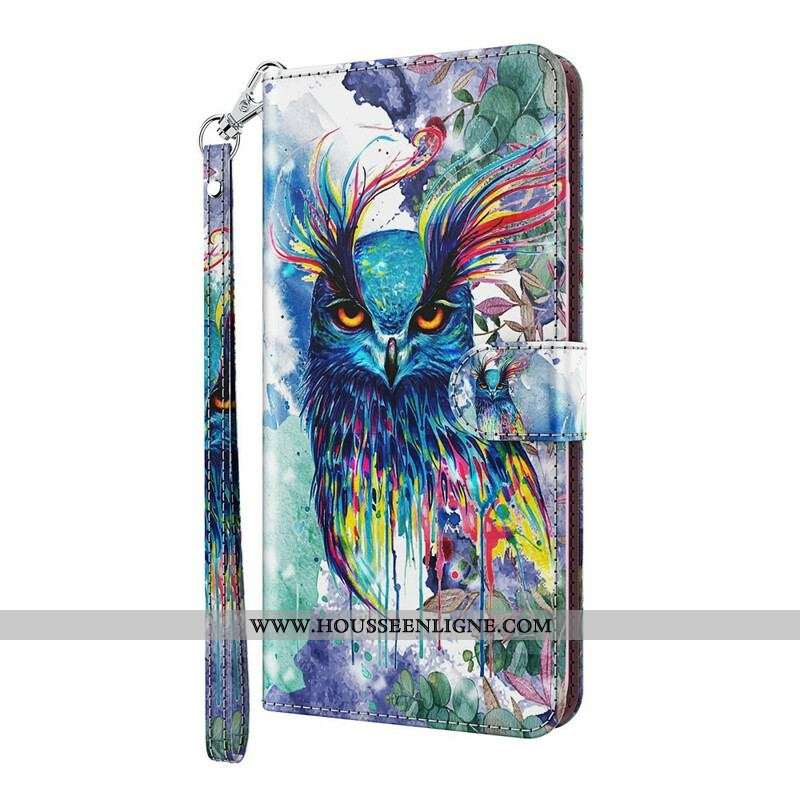 Housse Samsung Galaxy A12 / M12 Oiseau Aquarelle