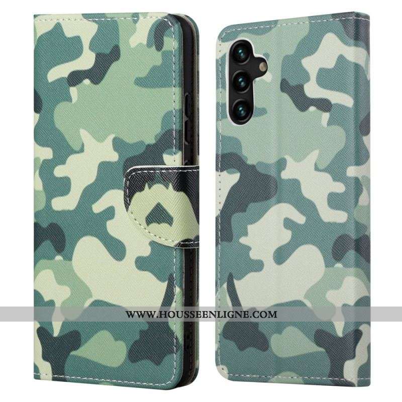 Housse Samsung Galaxy A13 5G / A04s Camouflage Militaire