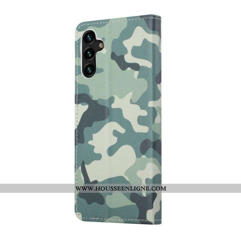 Housse Samsung Galaxy A13 5G / A04s Camouflage Militaire