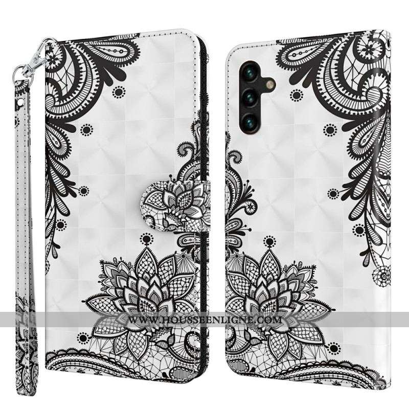 Housse Samsung Galaxy A13 5G / A04s Chic Dentelle