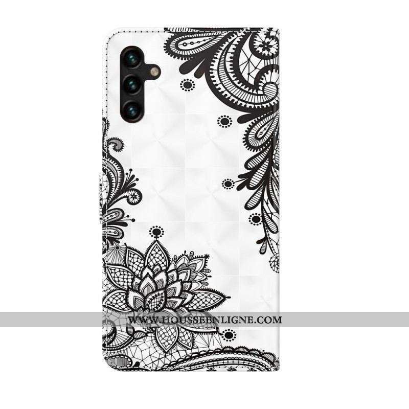 Housse Samsung Galaxy A13 5G / A04s Chic Dentelle