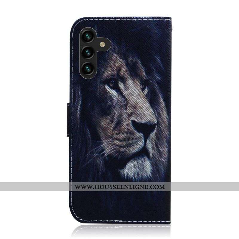 Housse Samsung Galaxy A13 5G / A04s Dreaming Lion