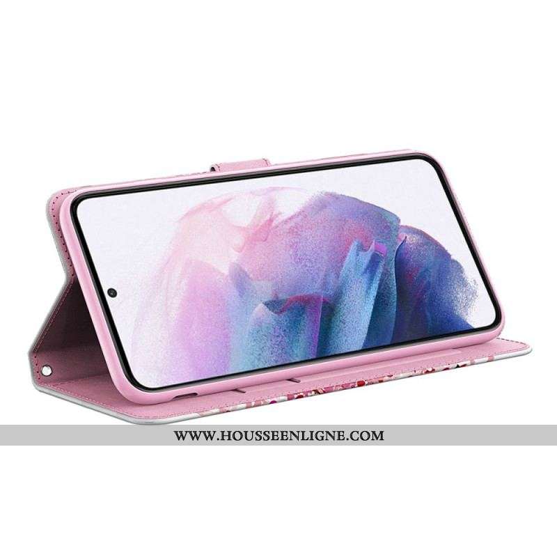 Housse Samsung Galaxy A13 5G / A04s Fleurs Motifs