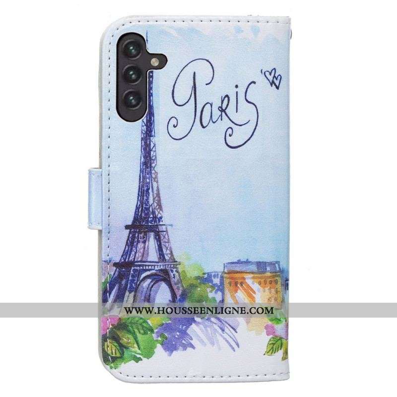 Housse Samsung Galaxy A13 5G / A04s Peinture Paris