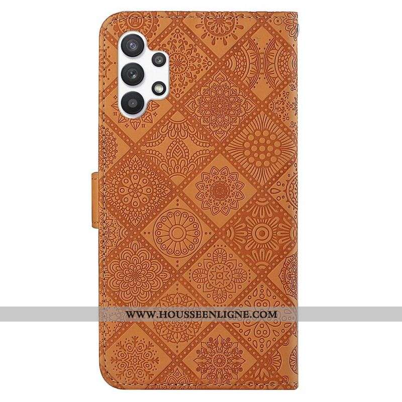 Housse Samsung Galaxy A13 Motif Tapisserie