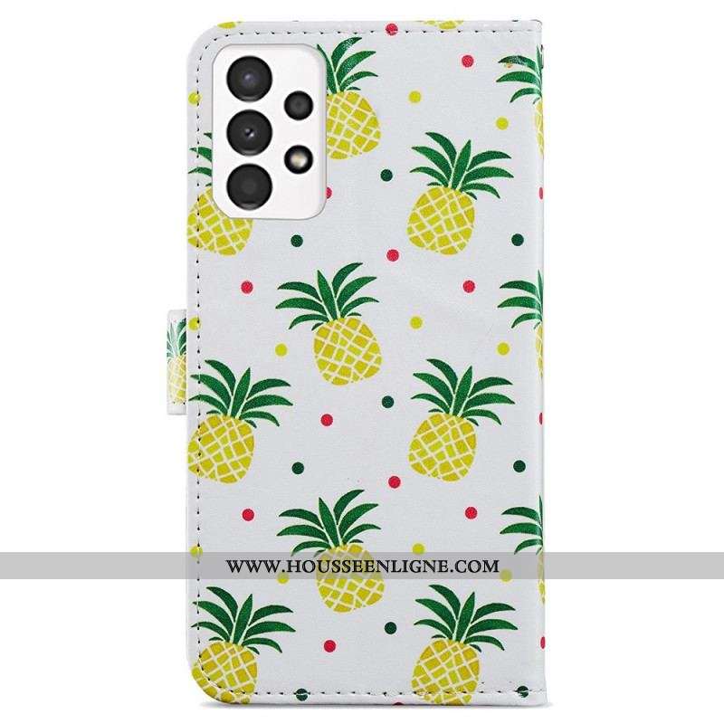 Housse Samsung Galaxy A13 Multiples Ananas