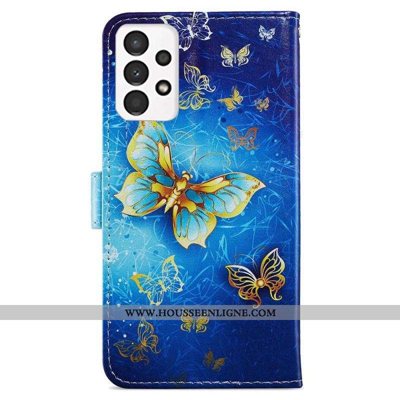 Housse Samsung Galaxy A13 Vol de Papillons