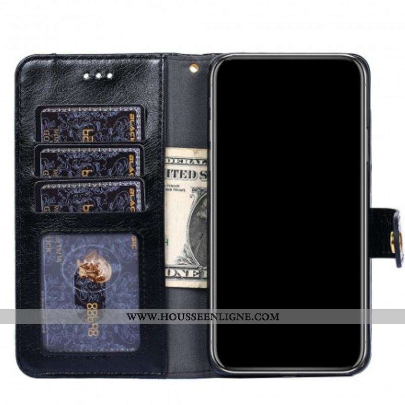 Housse Samsung Galaxy A42 5G Porte-monnaie Zippé