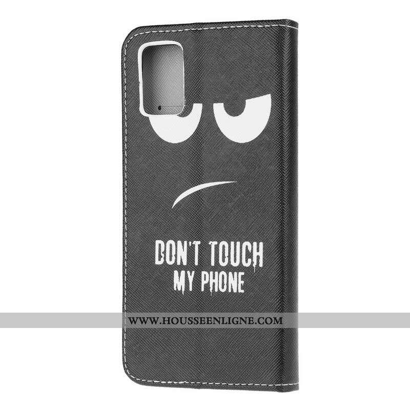 Housse Samsung Galaxy A52 4G / A52 5G / A52s 5G Don't Touch My Phone