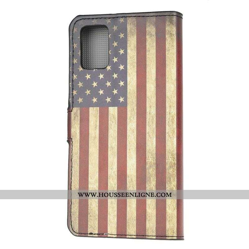 Housse Samsung Galaxy A52 4G / A52 5G / A52s 5G Drapeau USA