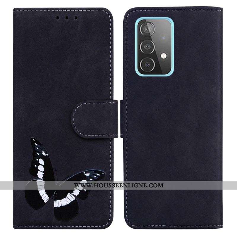 Housse Samsung Galaxy A52 4G / A52 5G / A52s 5G Skin-Touch Papillon