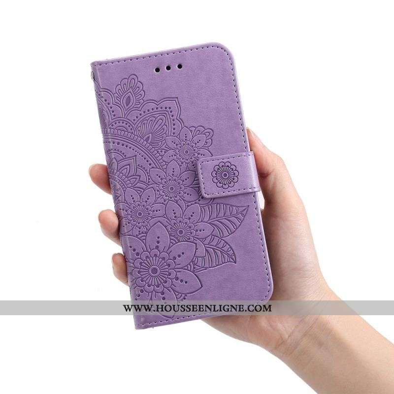 Housse Samsung Galaxy A53 5G Mandala de Fleurs