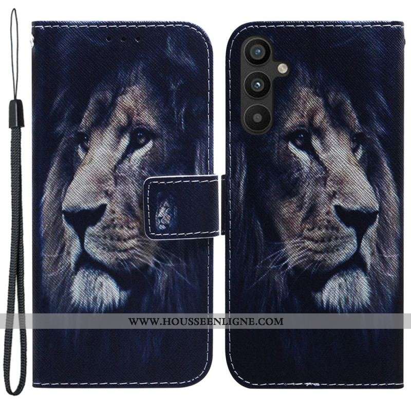 Housse Samsung Galaxy A54 5G Lion