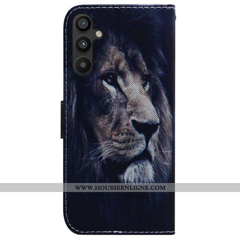 Housse Samsung Galaxy A54 5G Lion