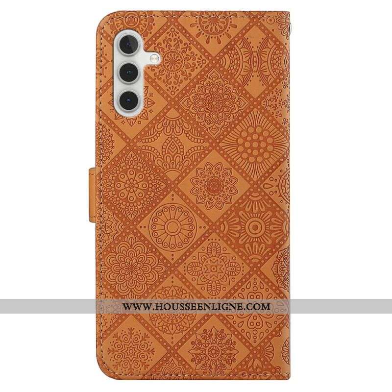 Housse Samsung Galaxy A54 5G Motifs Floraux