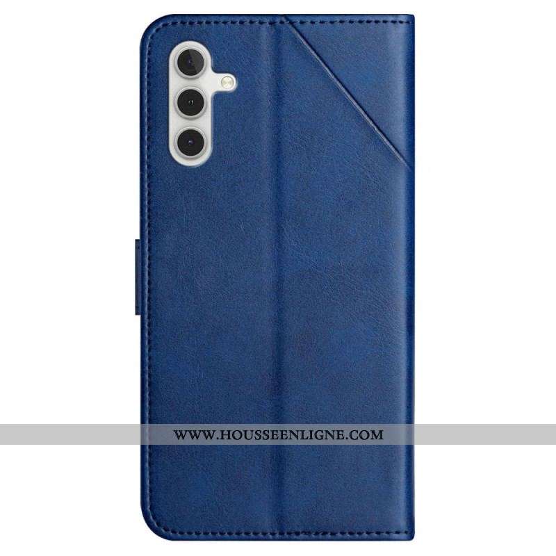 Housse Samsung Galaxy A54 5G Style Cuir Lignes