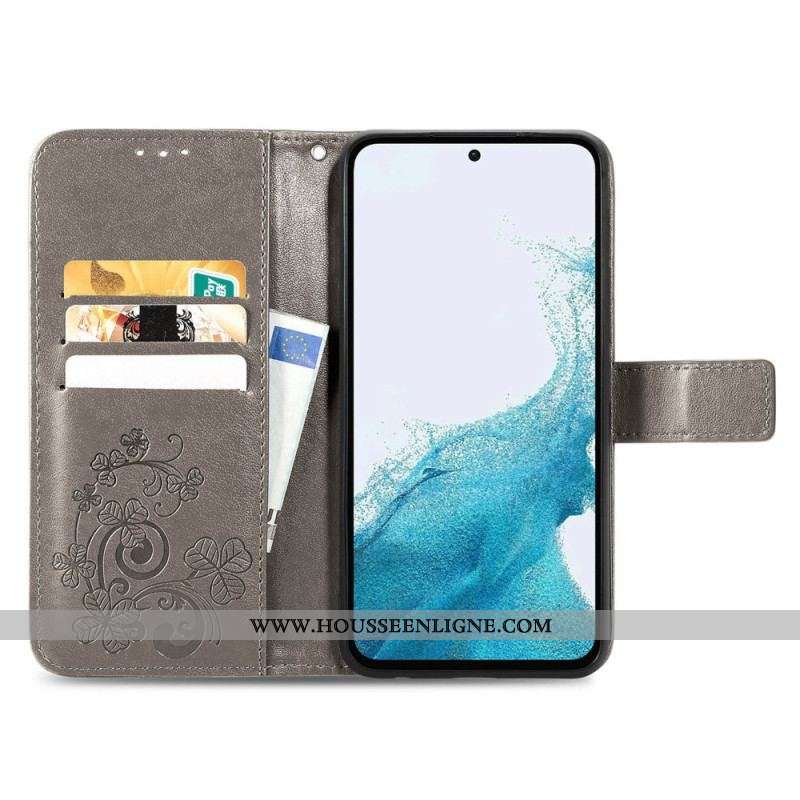 Housse Samsung Galaxy A54 5G Trèfle Quatre Feuilles