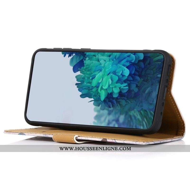 Housse Samsung Galaxy M13 Arbre Fleuri