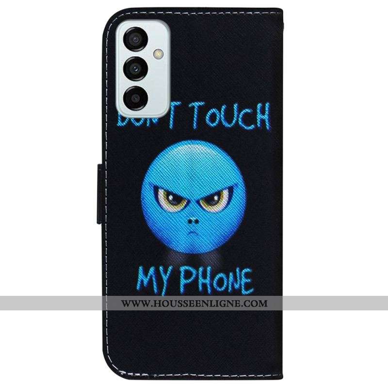 Housse Samsung Galaxy M13 Emoji Phone à Lanière