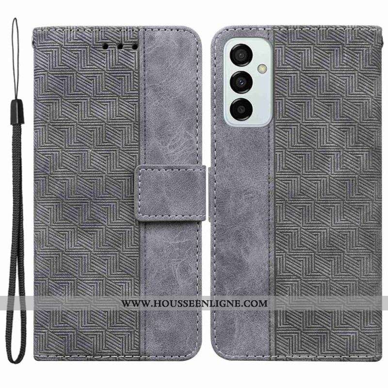 Housse Samsung Galaxy M13 Motif à Lanière