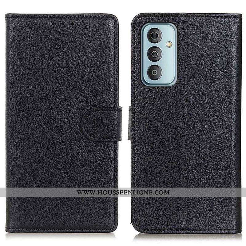 Housse Samsung Galaxy M13 Simili Cuir Traditionnel