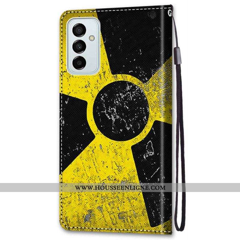 Housse Samsung Galaxy M23 5G Danger à Lanière