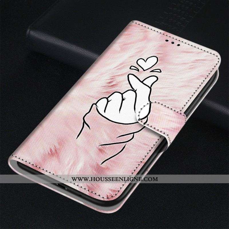 Housse Samsung Galaxy M23 5G Finger Heart