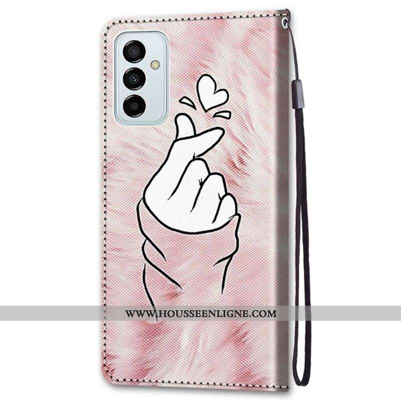 Housse Samsung Galaxy M23 5G Finger Heart