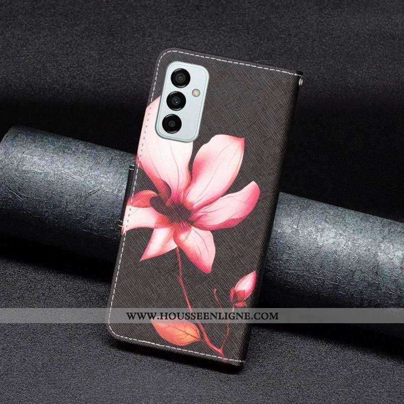 Housse Samsung Galaxy M23 5G Fleur Rose