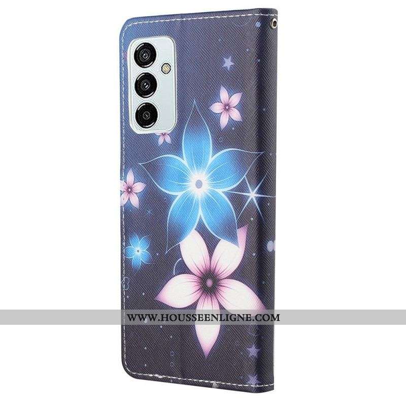 Housse Samsung Galaxy M23 5G Fleurs Lunaires