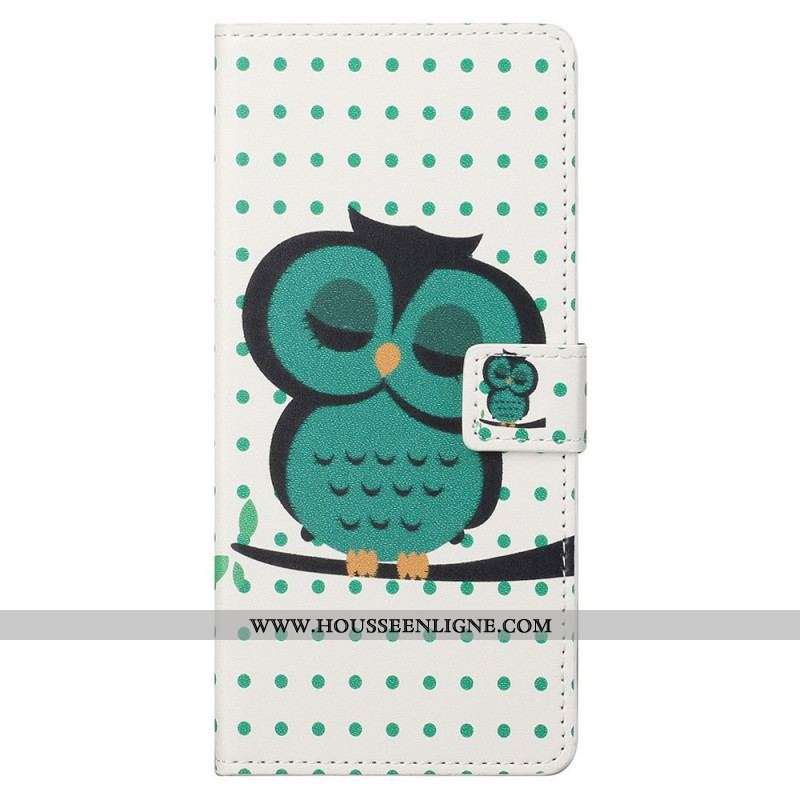 Housse Samsung Galaxy M23 5G Hibou Endormi