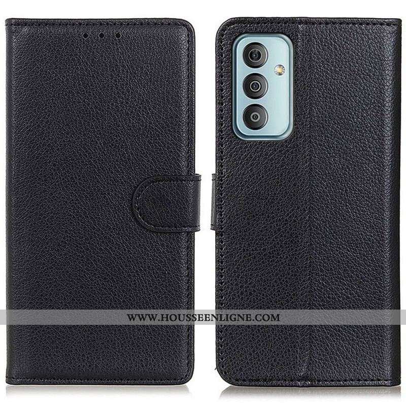 Housse Samsung Galaxy M23 5G Style Cuir Traditionnel