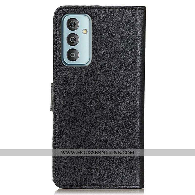 Housse Samsung Galaxy M23 5G Style Cuir Traditionnel