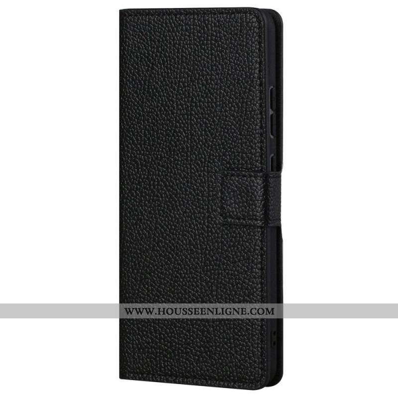 Housse Samsung Galaxy M23 5G Texture Cuir Litchi