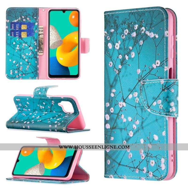 Housse Samsung Galaxy M32 Arbre en Fleurs