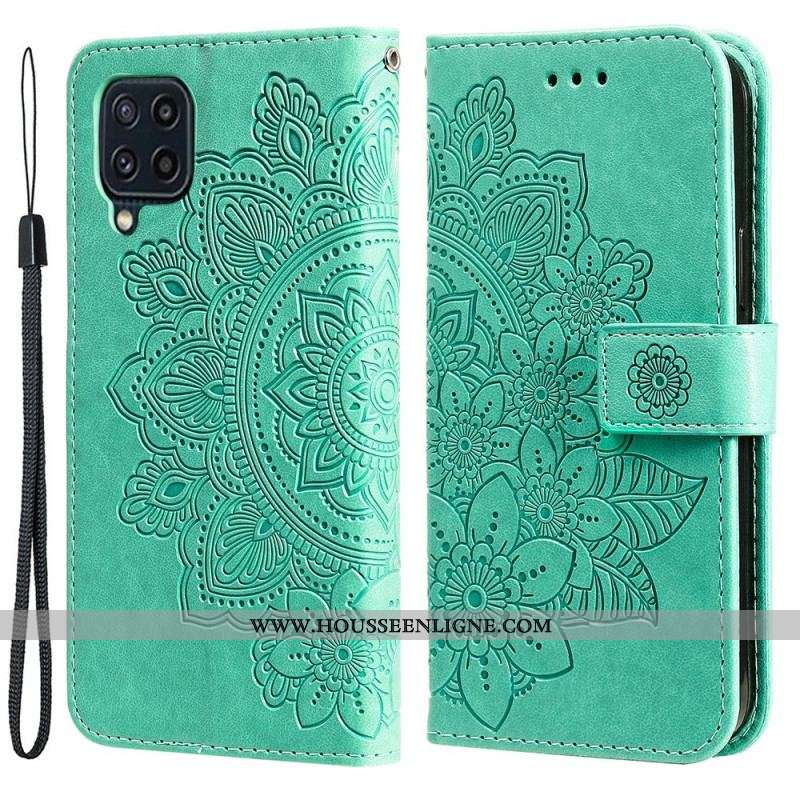 Housse Samsung Galaxy M32 Mandala de Fleurs