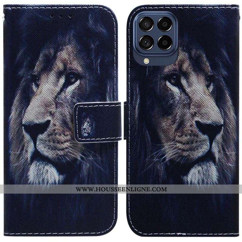 Housse Samsung Galaxy M33 5G Lion