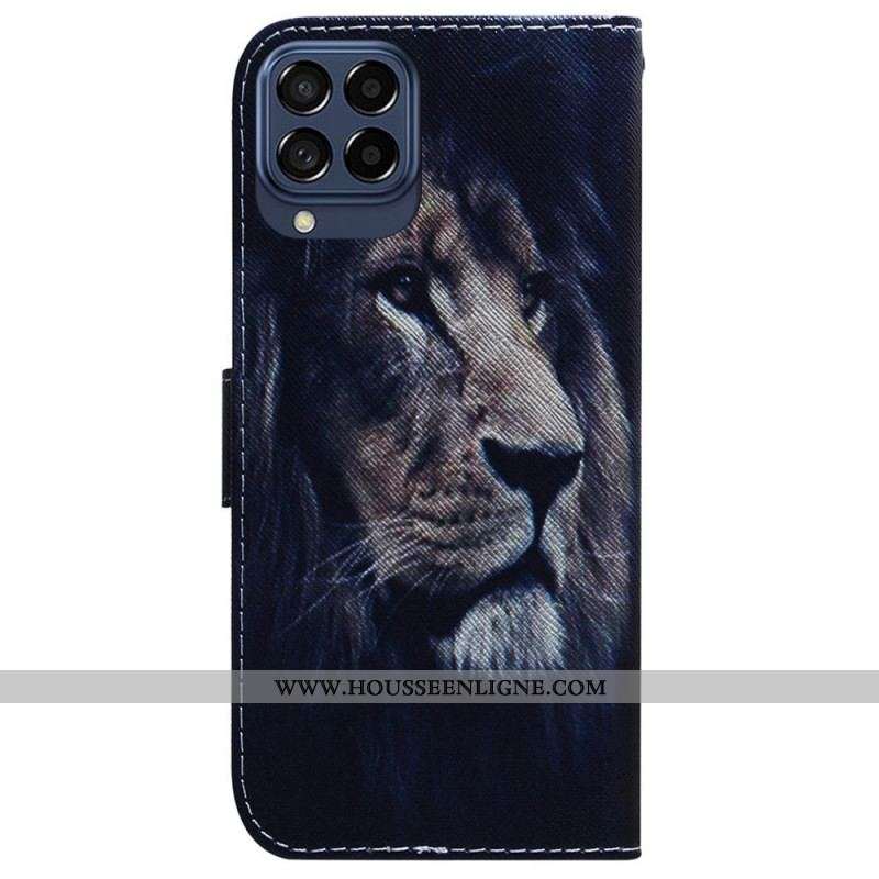 Housse Samsung Galaxy M33 5G Lion