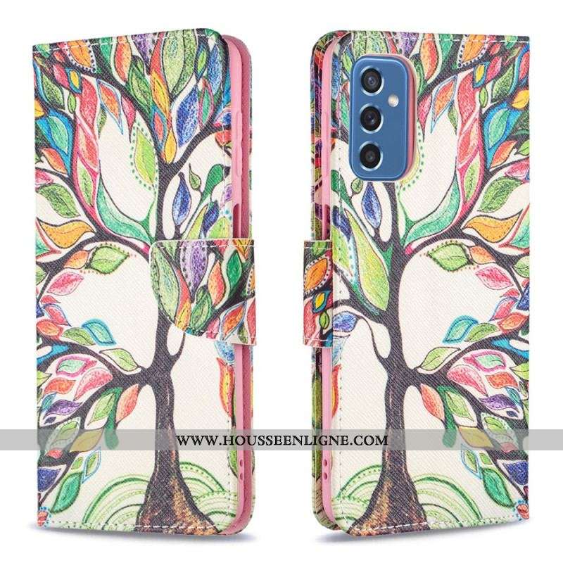 Housse Samsung Galaxy M52 5G Arbre Arc-en-Ciel